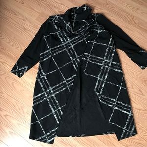 Duster sweater Michael Tyler asymmetrical